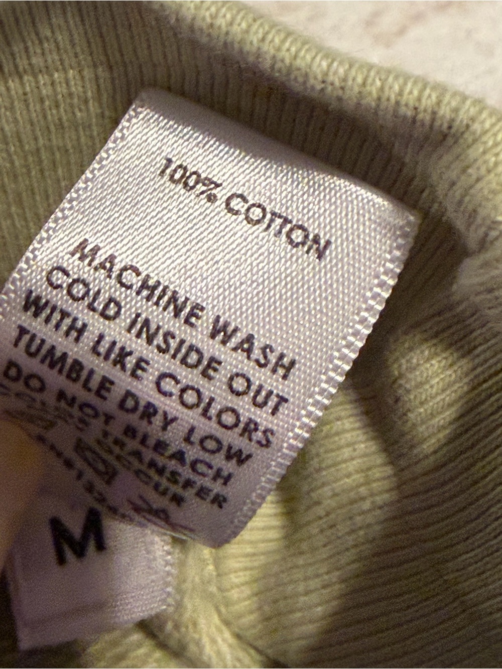 Cotton Citizen Crewneck Sweatshirt Sage Green Made USA Medium - Picture 5 of 8